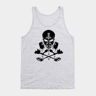 VAAF logo plain black Tank Top